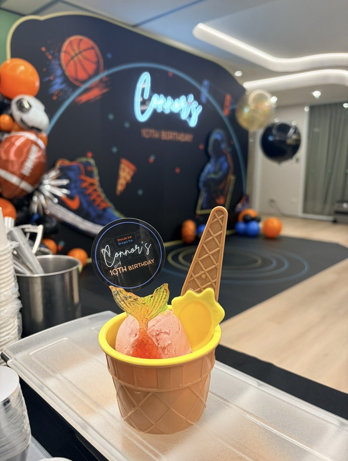 生日派對客製冰淇淋成品